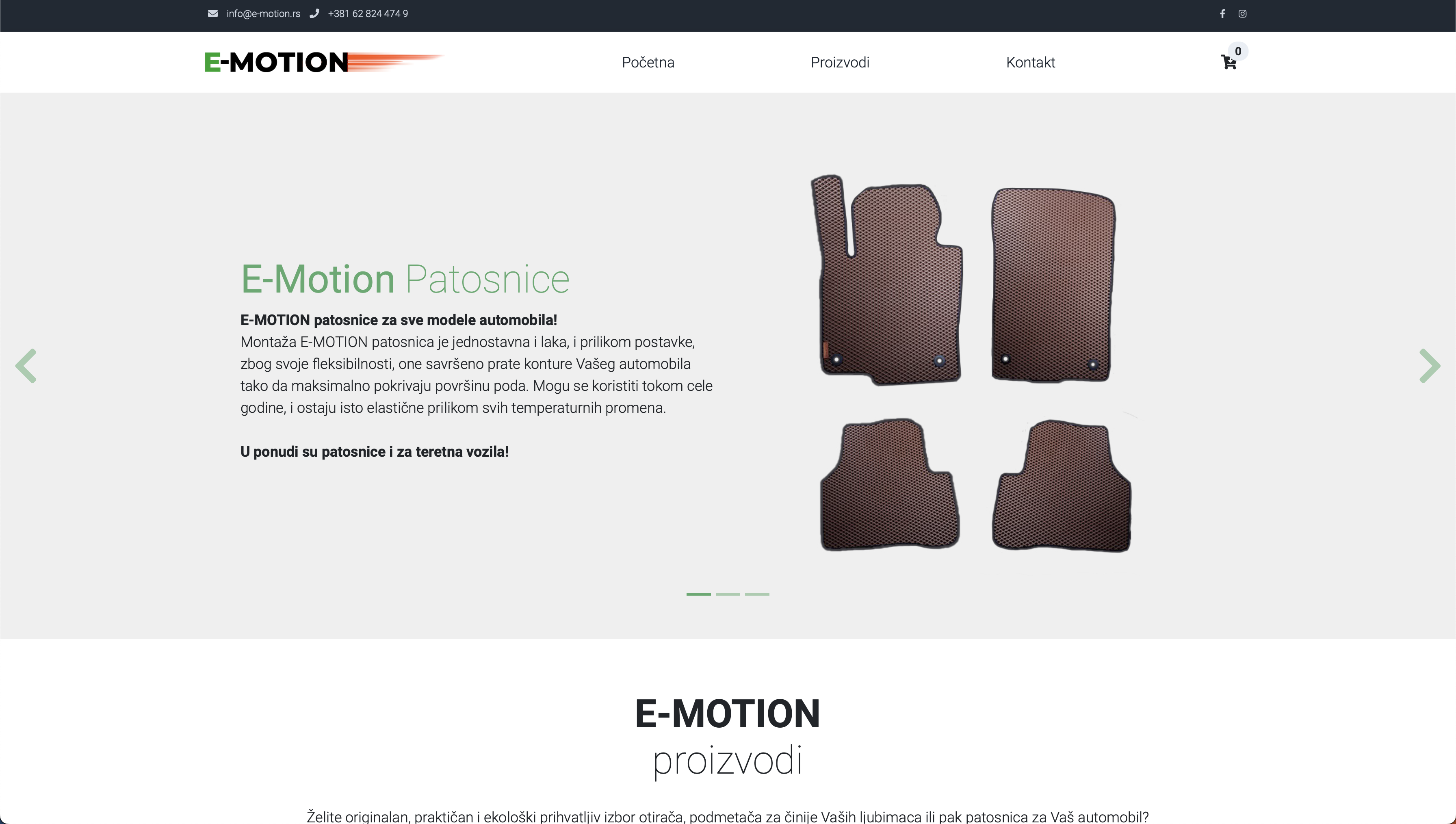 E-Motion Online Prodavnica