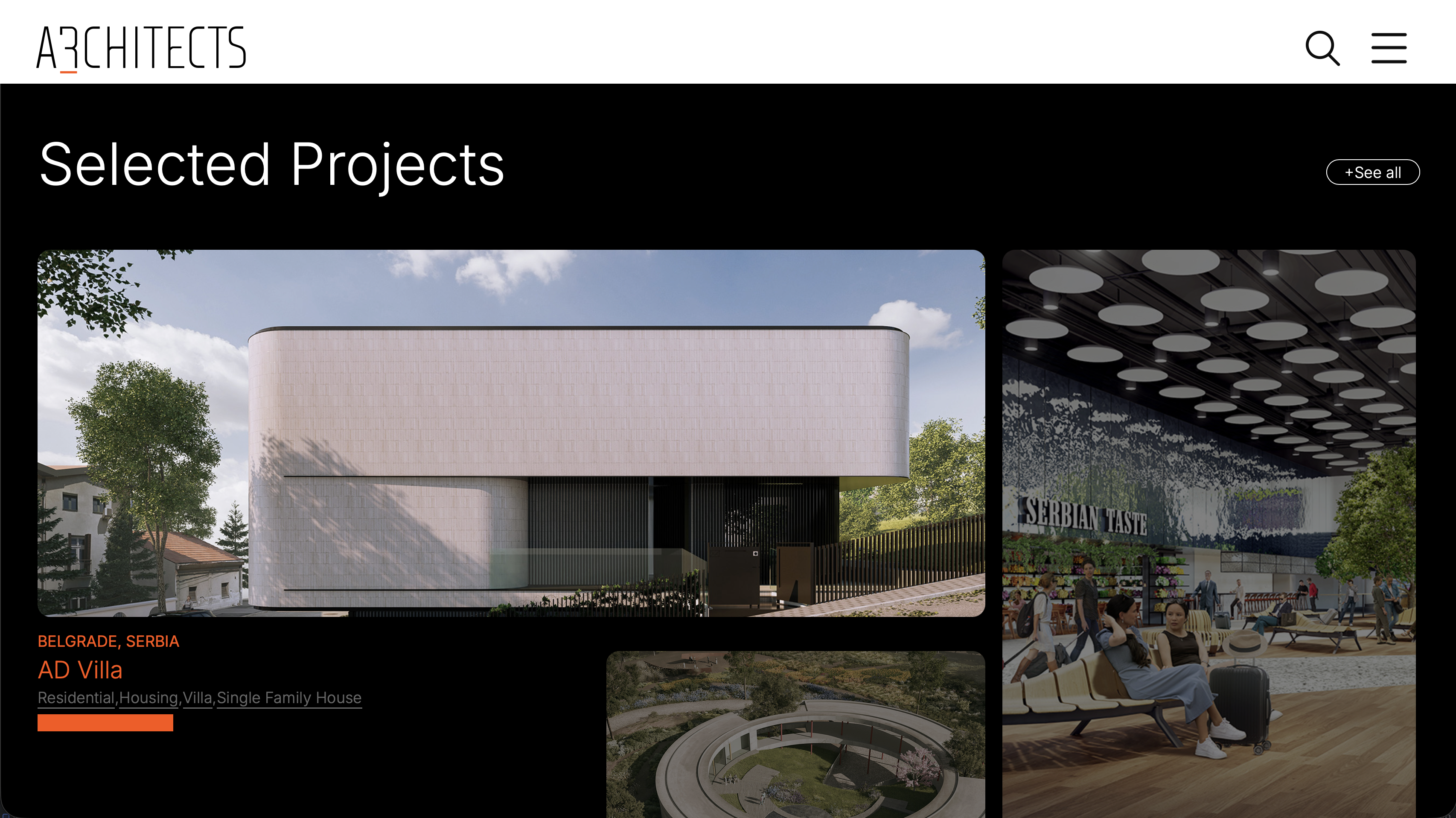 A3 Architects vebsajt